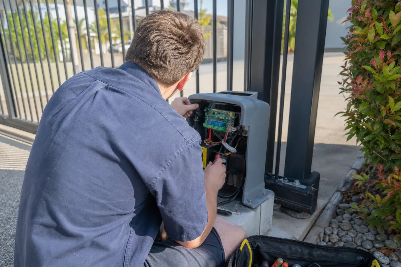 Electric Gates GC at work in Gold Coast
